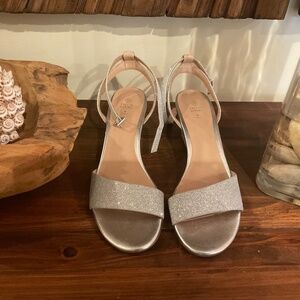 Call it spring by Aldo  Catch Glitter Wedges,  Color  Silver , Size 6.5